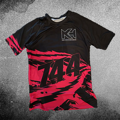 Vollprint Shirt (pink)